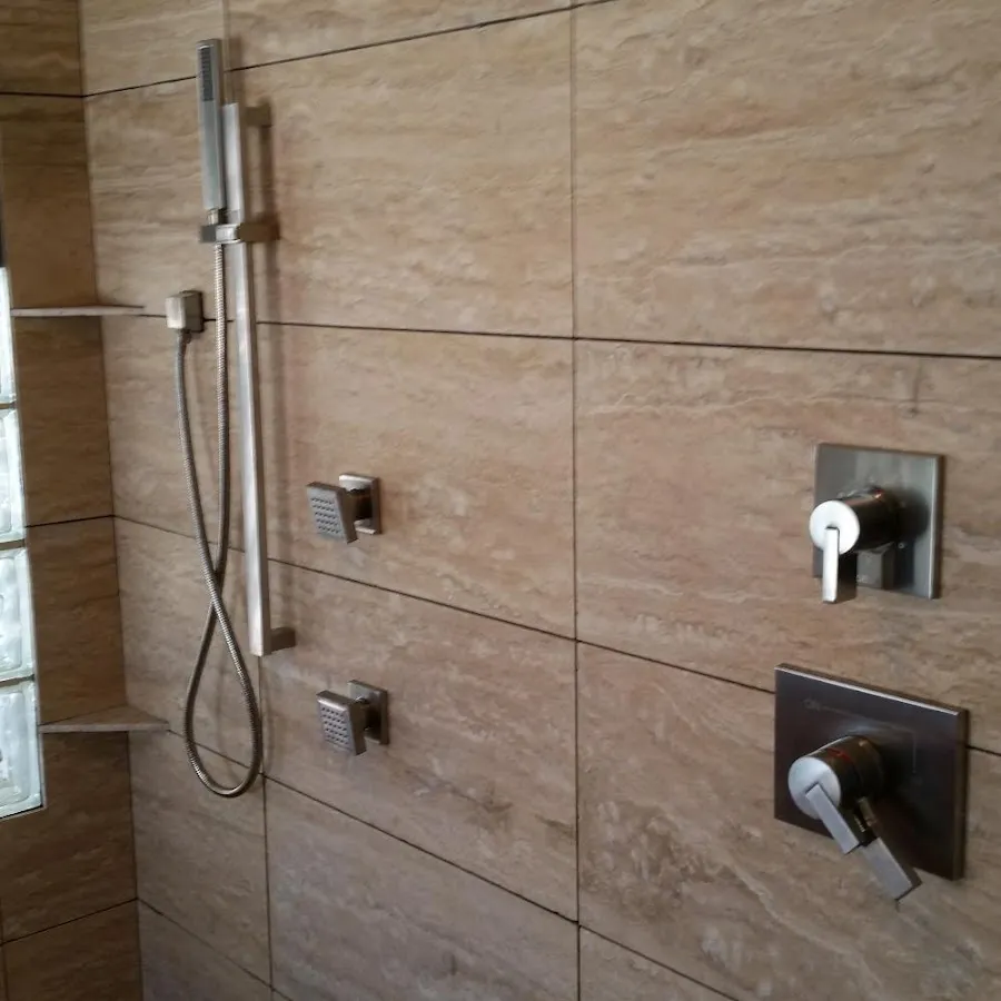 Shower fixture installation for Gas Line Repair in Reedley